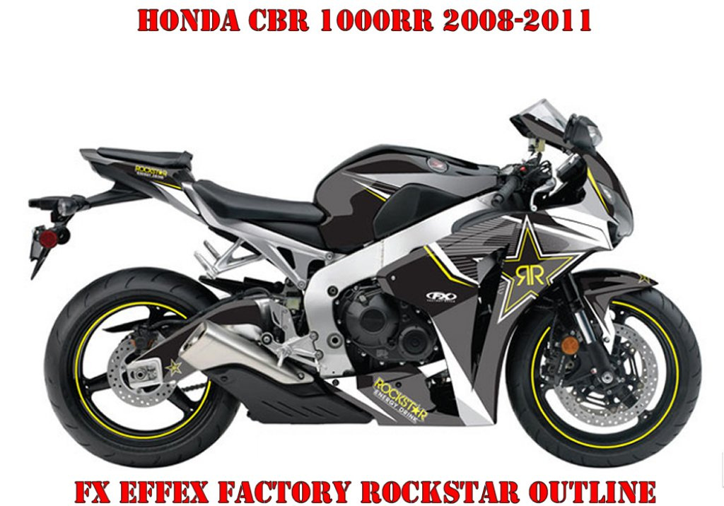Rockstar Outline für Honda CBR 1000RR 2008-2011